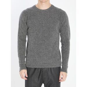 ROBERTO COLLINA Men's Classic Crew Neck Knit Sweater Men GREY Sweaters &